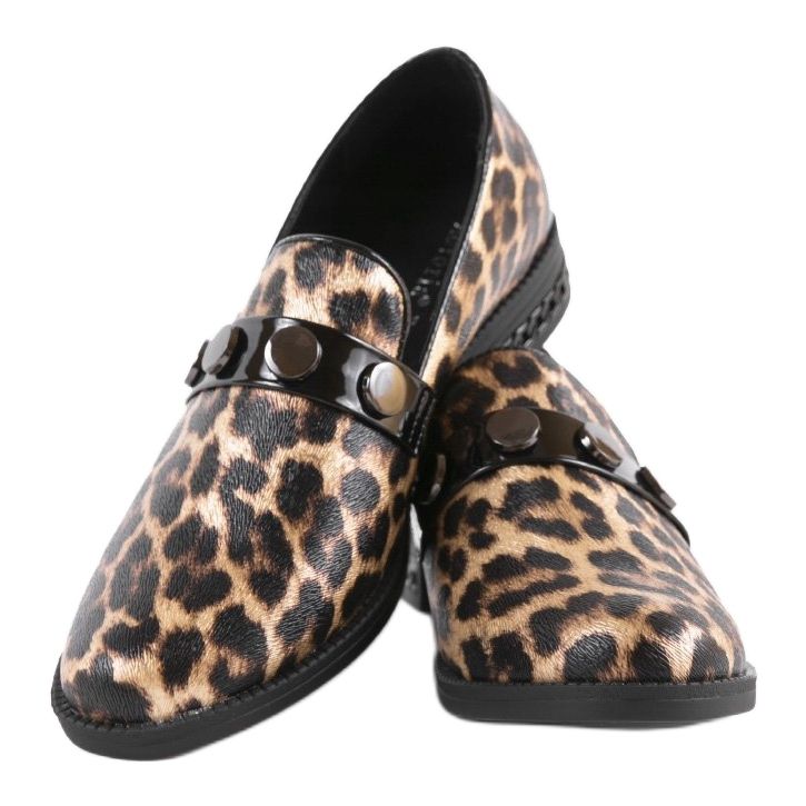 Braune Damenschuhe C18-6257 schwarz 2