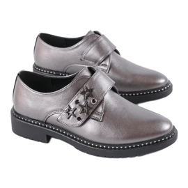 Graue Damenschuhe C18-6391 1