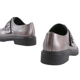 Graue Damenschuhe C18-6391 2