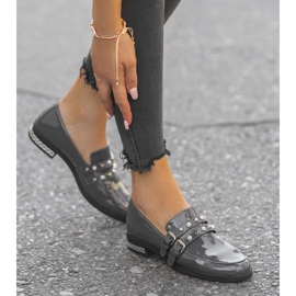 Graue Damenschuhe C18-6252-2 2