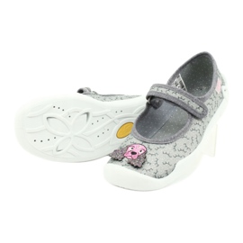 Befado Kinderschuhe 114Y411 grau 4