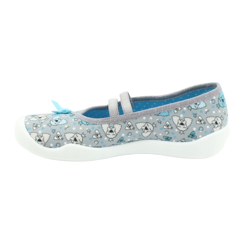 Befado Kinderschuhe 116Y274 blau grau 2