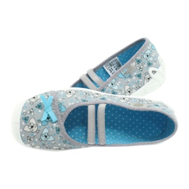 Befado Kinderschuhe 116Y274 blau grau 5