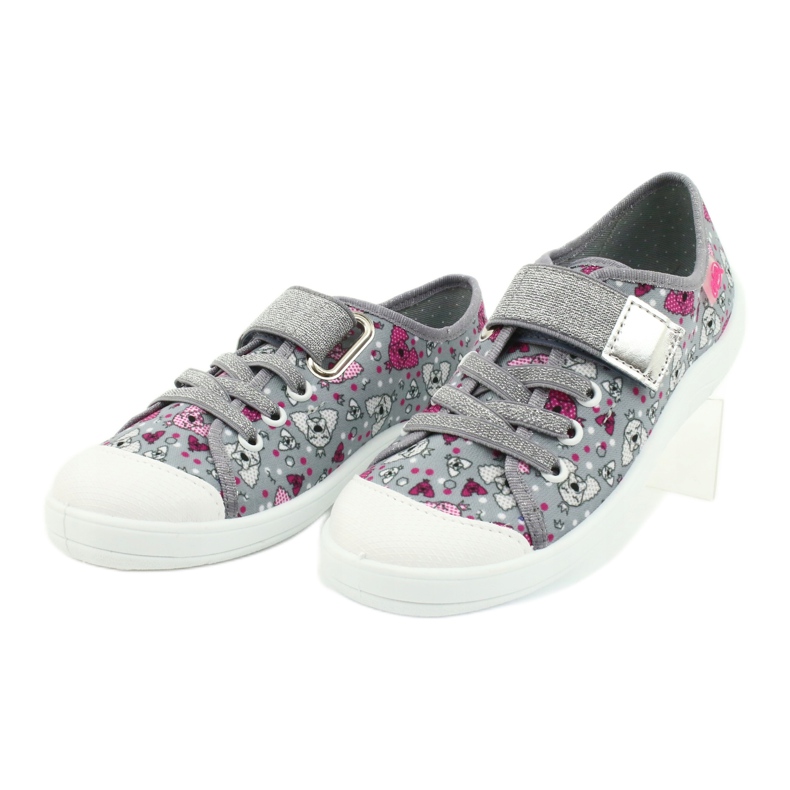 Befado Kinderschuhe 251Y150 grau mehrfarbig 3
