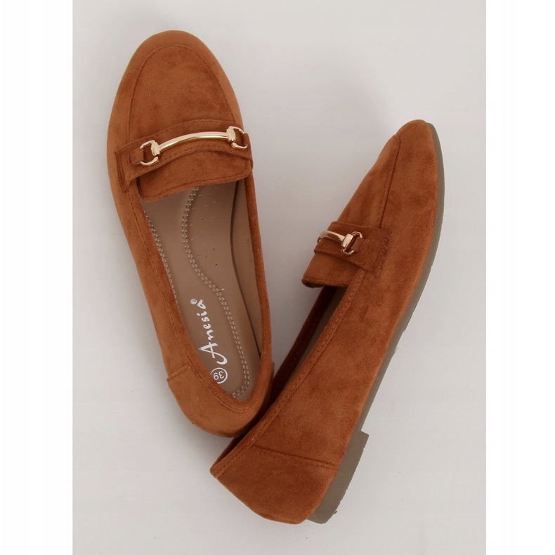 Damen-Loafer camel 88-385 Camel braun 1