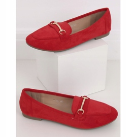 Rote Damen-Loafer 88-385 Rot 1