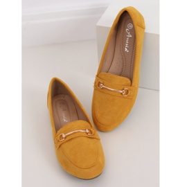 Damen Slipper Honig 88-385 Gelb 1
