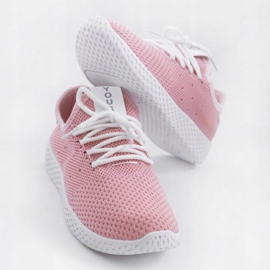 H935-5 rosa Sportschuhe zum Hineinschlüpfen 2