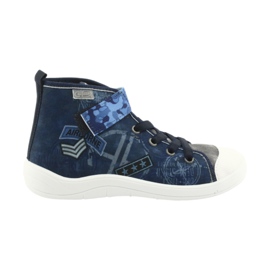 Befado Kinderschuhe 268Y071 marineblau blau mehrfarbig 6
