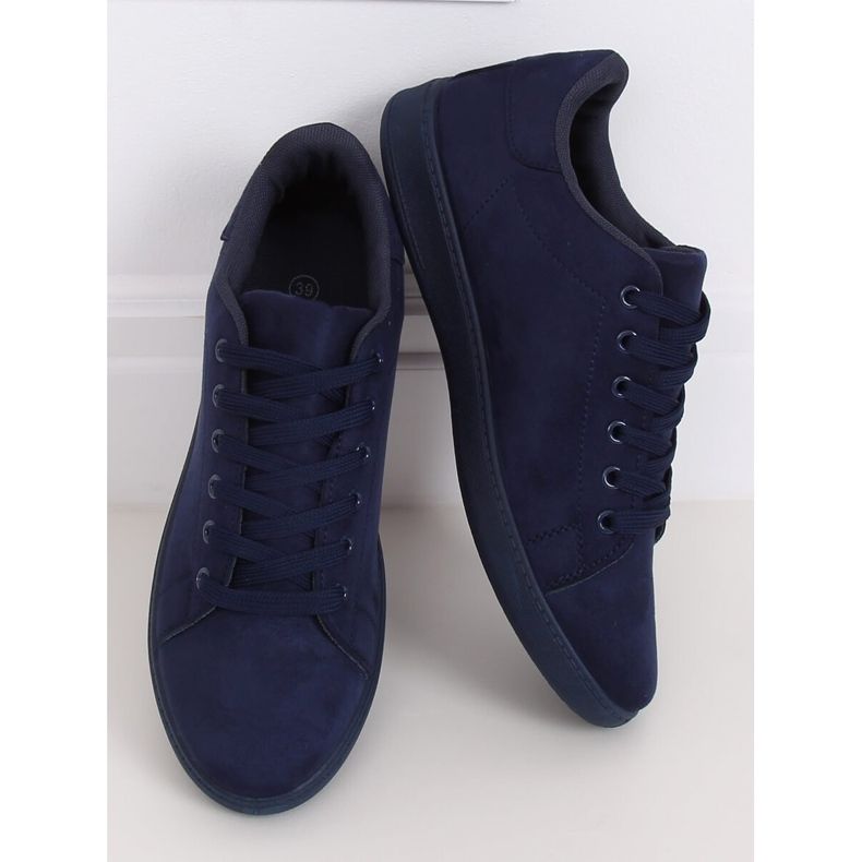 Damen-Sneaker aus Wildleder in Marineblau 6301 1
