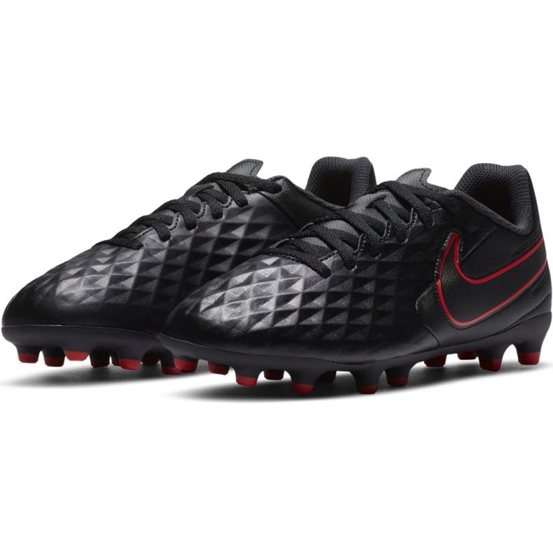 Nike Tiempo Legend 8 Club FG / MG Jr AT5881 060 Fußballschuhe mehrfarbig schwarz 2