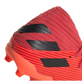 Die adidas Nemeziz 19.3 Fg Jr EH0492 Fußballschuhe rot rot 2