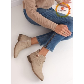 Beige Schuhe für Damen CH2003 Beige braun 1