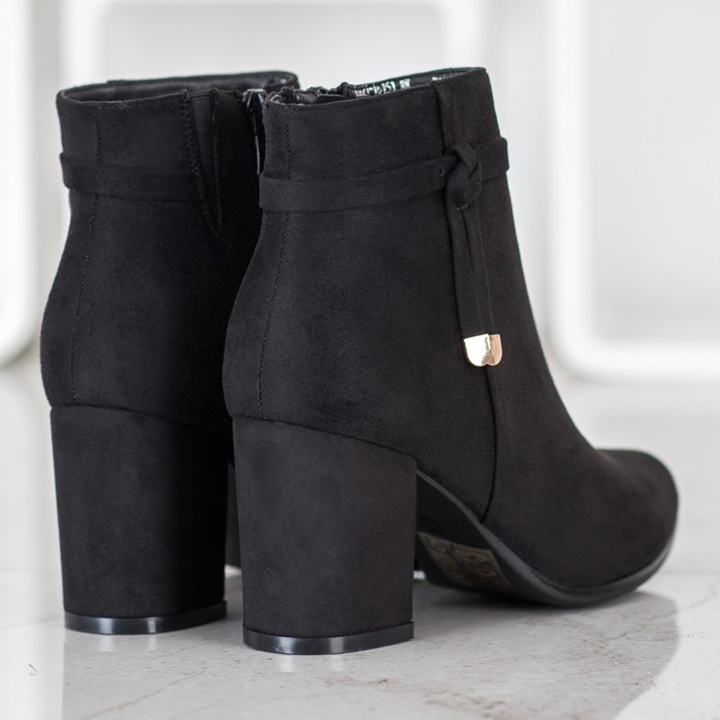 Elegante VINCEZA Stiefel schwarz 1