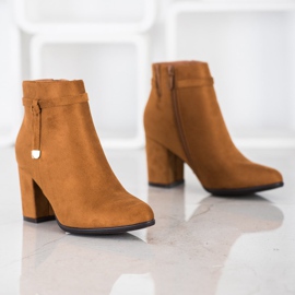 Elegante VINCEZA Stiefel braun 1