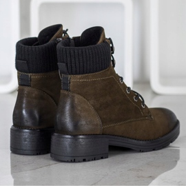 Casual VINCEZA Trapper grün 1