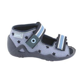 Befado blaue Kinderschuhe 250P079 navy blau 5