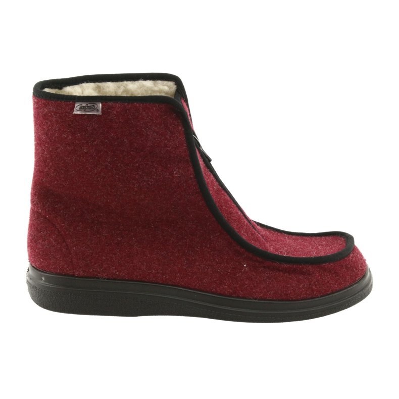 Dr.orto Befado Frauenschuhe PU Isolierte Wolle 996d005 Burgund rot 4