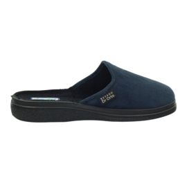Diabetiker Hausschuhe Befado 132d 006 marineblau 4