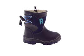 Stiefel mit Reißverschluss Ren But 1457 marineblau grau 5