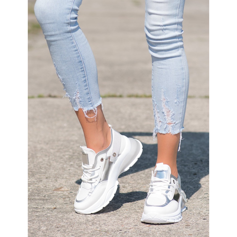 Marquiz Stylische Sneaker weiß 2