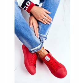 Damen Sneaker Cross Jeans Rot DD2R4032 1