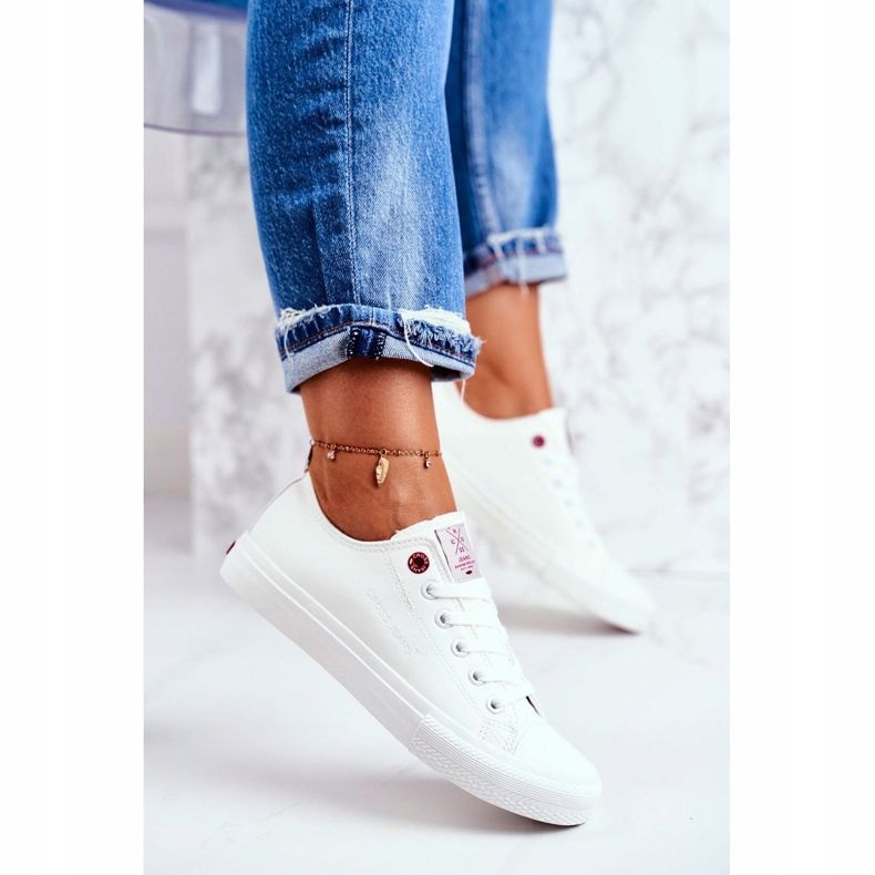 Damen Sneaker Cross Jeans Weiß DD2R4030 1