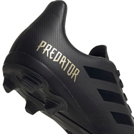 Adidas Predator 19.4 FxG Jr EF8989 Fußballschuhe schwarz 3