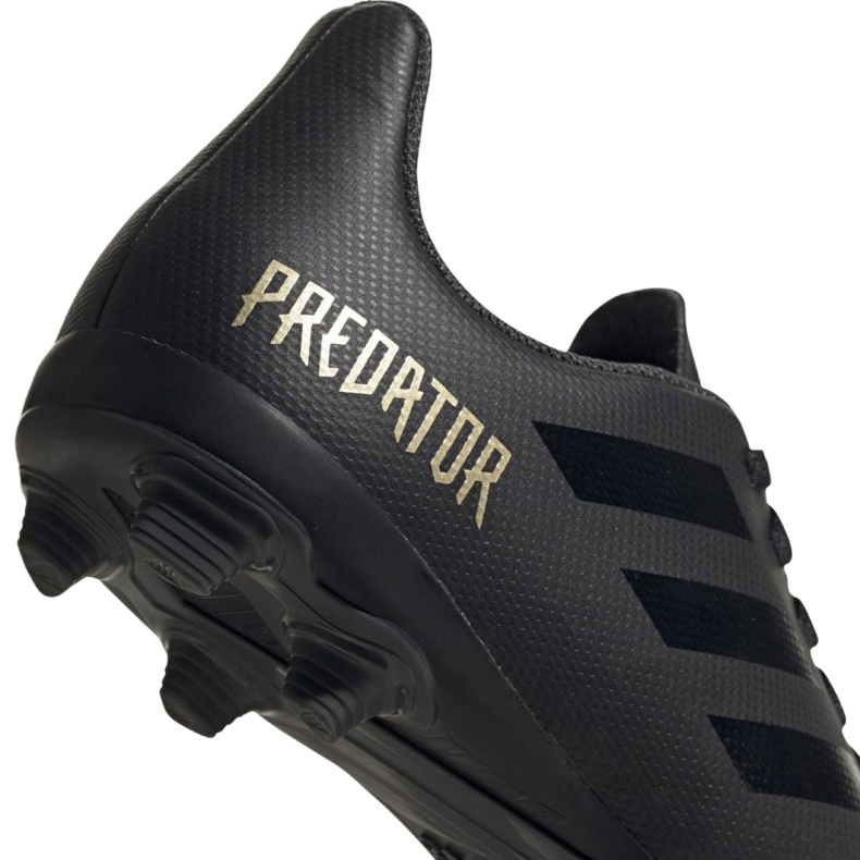Adidas Predator 19.4 FxG Jr EF8989 Fußballschuhe schwarz 3