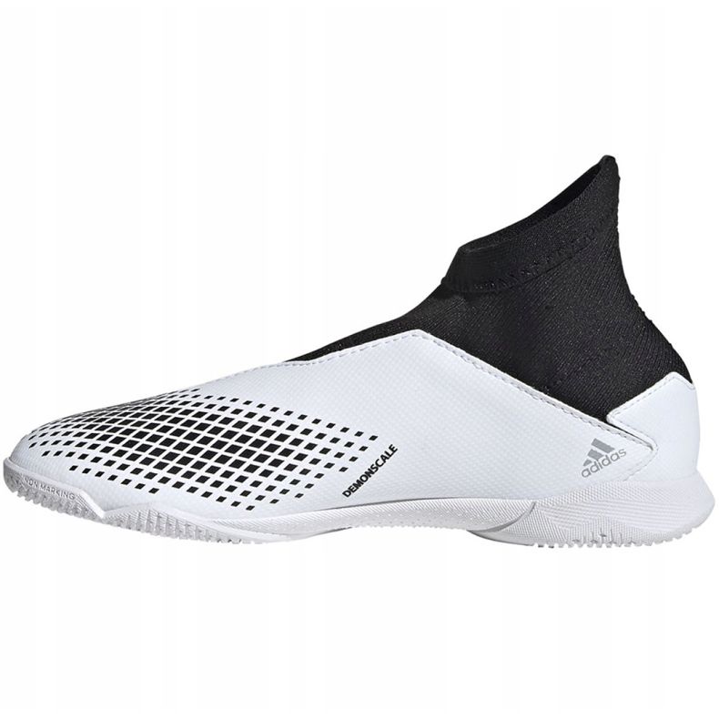 Adidas Predator 20.3 Ll In Jr FW9213 Fußballschuhe grau weiß 2