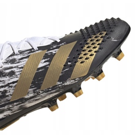 Adidas Predator 20.1 Low Ag M FW9747 Fußballschuhe schwarz, weiß, schwarz, gold weiß 2