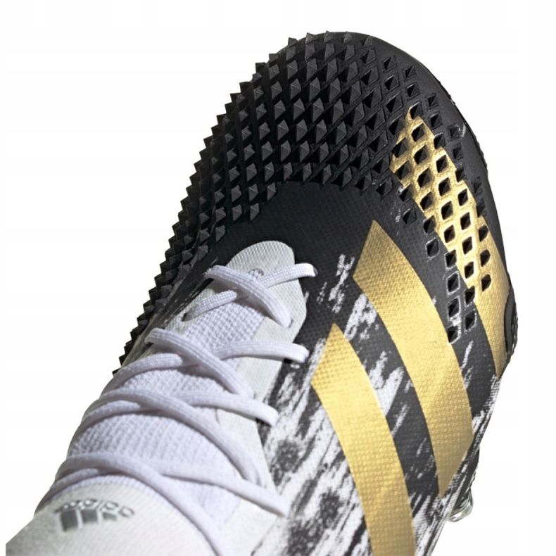 Adidas Predator 20.1 Low Sg M FW9181 Fußballschuhe schwarz, weiß, schwarz, gold weiß 2