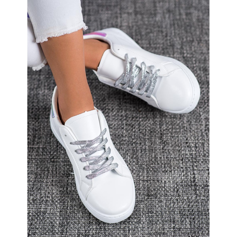 SHELOVET Modische Sportschuhe weiß 1