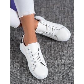 SHELOVET Klassische Sportschuhe weiß schwarz 1