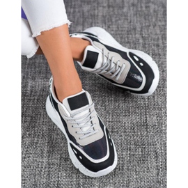 Kayla Sneaker mit Holo-Effekt schwarz 2