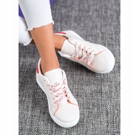 SHELOVET Modische Sportschuhe weiß rot 1