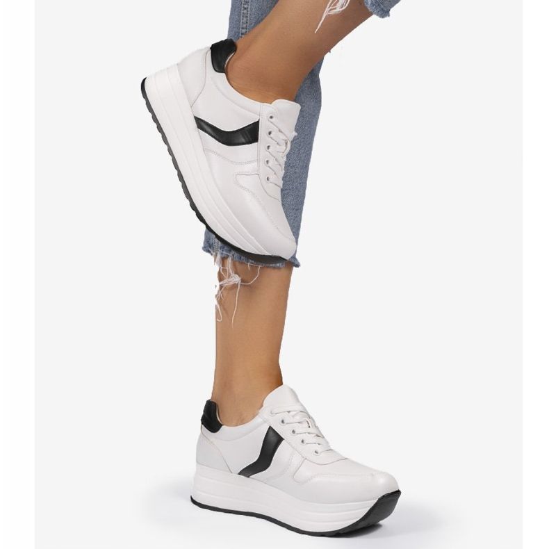 Weiße Sportschuhe, BK-20 Turnschuhe 1