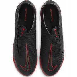 Nike Phantom M Gt Academy Tf CK8470 060 Fußballschuh schwarz rot schwarz 1