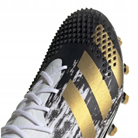 Adidas Predator 20.1 Ag M FW9185 Fußballschuhe schwarz, weiß, schwarz, gold weiß 2