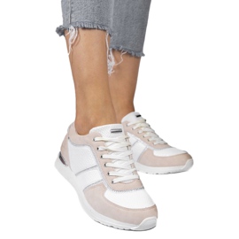 Rosa Sportschuhe aus Öko-Wildleder 6162-Y 1