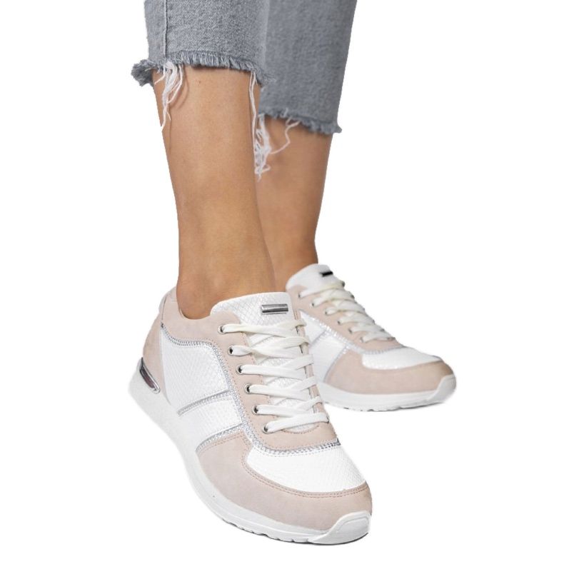 Rosa Sportschuhe aus Öko-Wildleder 6162-Y 1