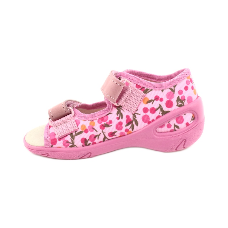 Befado Kinderschuhe PU 065P143 beige rosa 2