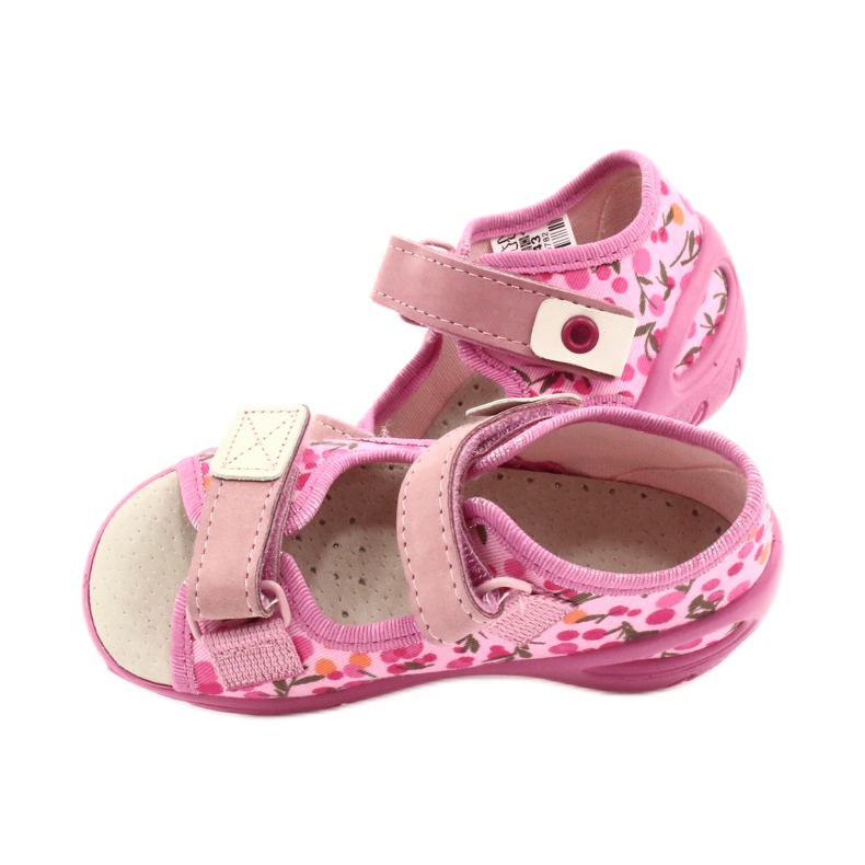 Befado Kinderschuhe PU 065P143 beige rosa 5