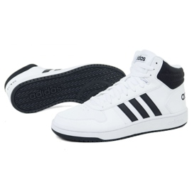Adidas Hoops 2.0 Mid M BB7208 Schuhe mehrfarbig weiß 1