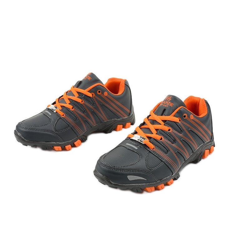 Grau Damen Sporttrekking W118 orange 2