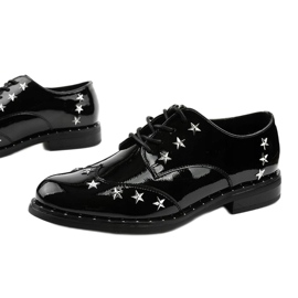 Schwarze Damenschuhe C18-37117 1