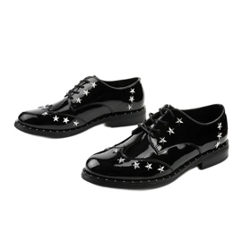 Schwarze Damenschuhe C18-37117 2