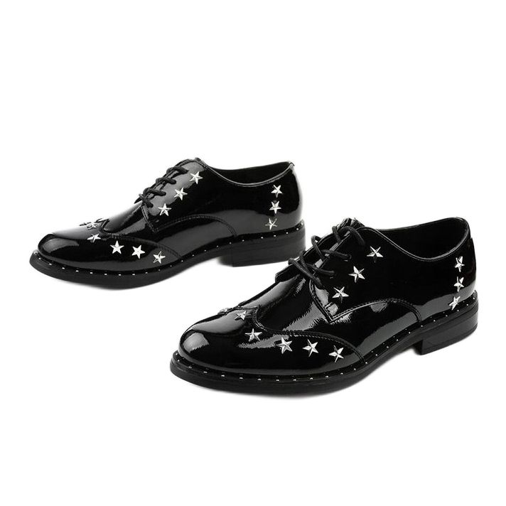 Schwarze Damenschuhe C18-37117 2