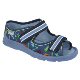 Befado Kinderschuhe 969Y161 marineblau mehrfarbig 1