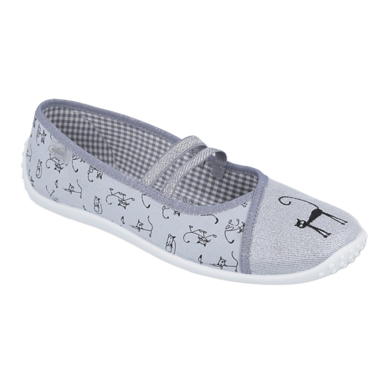 Befado Jugendschuhe 345Q163 schwarz grau 1